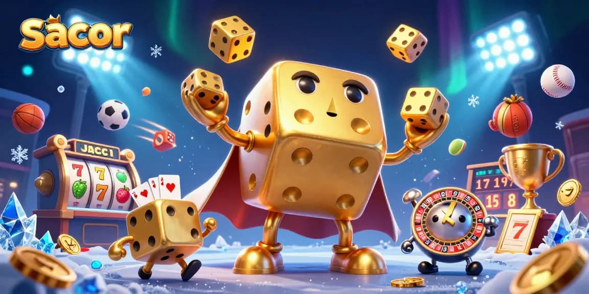 Engage in slot gacor gameplay with animated 3D characters and vibrant casino elements.