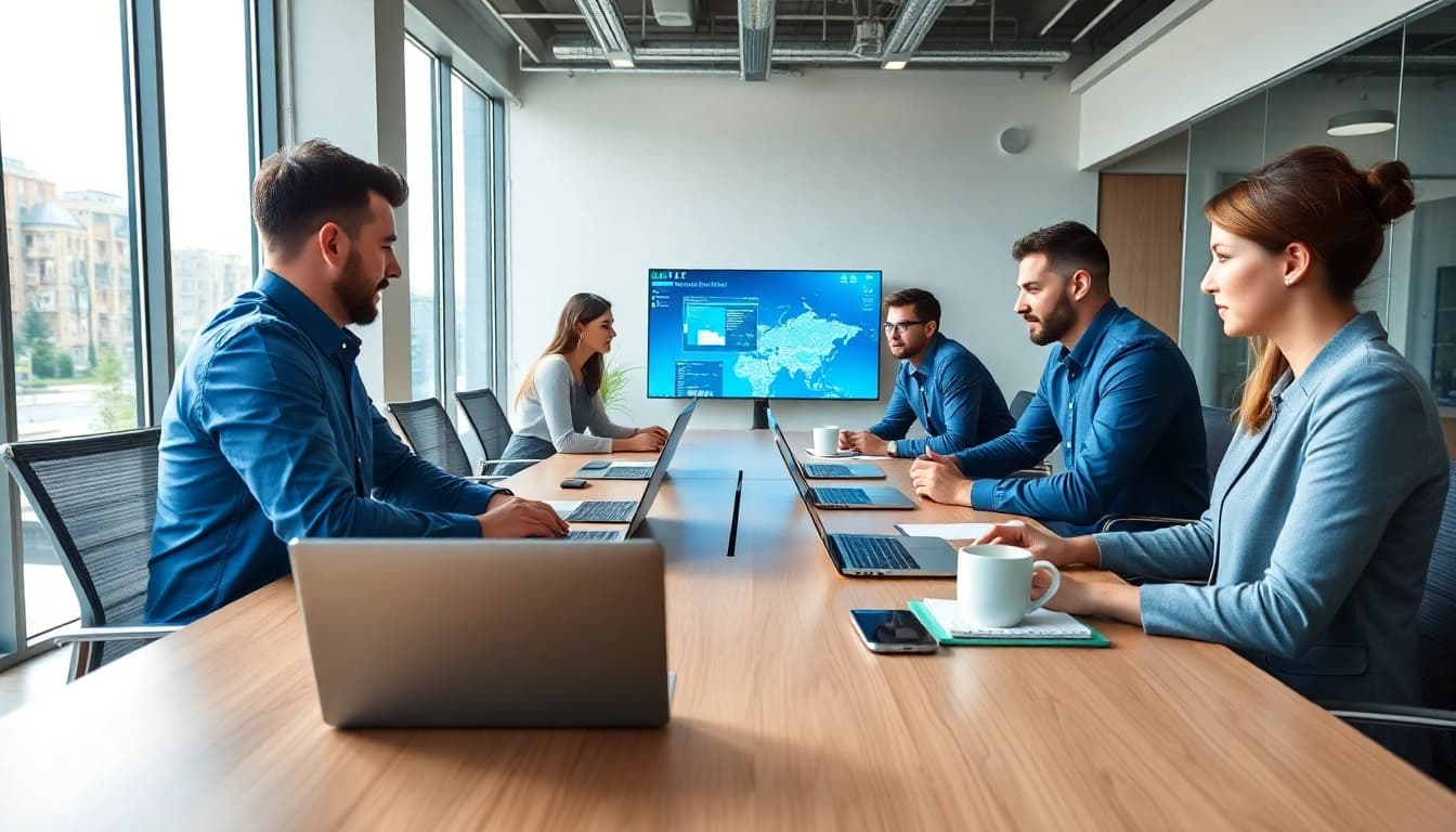 Enhance your understanding of IT Fredericksburg with a professional IT team collaborating effectively.