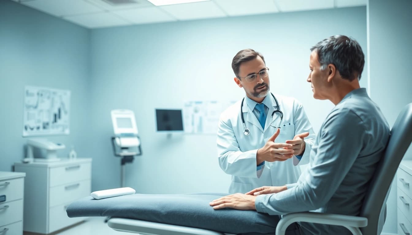 Assess a patient's health at https://www.drzavosh.com during a chiropractic consultation.