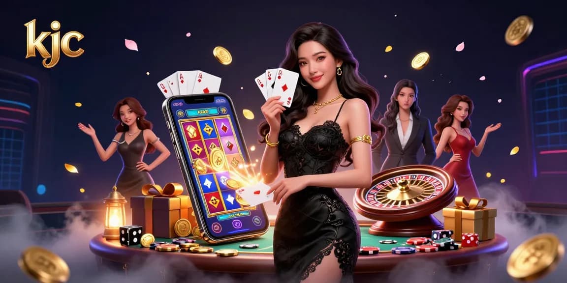 Play captivating games at KJC with glamorous slots and exciting poker action.