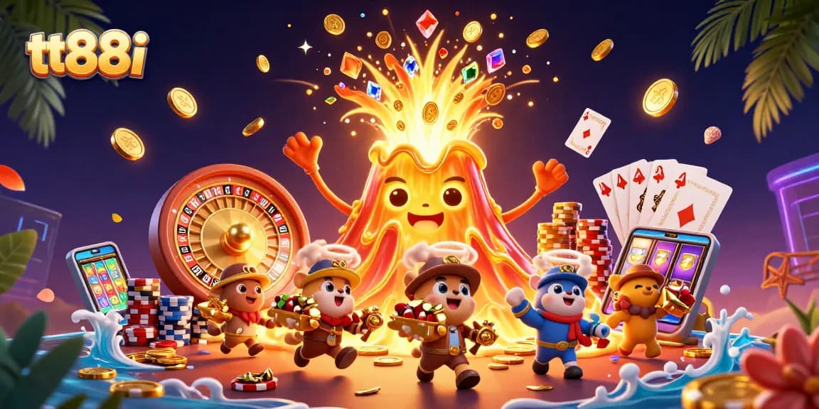 Experience thrilling wins with tt88i at an exciting virtual casino, featuring vibrant visuals and dynamic gameplay.