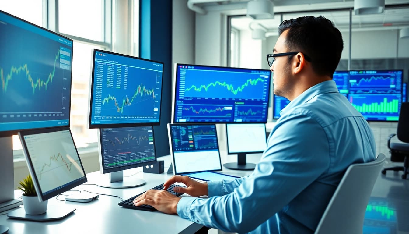 استكشف أفضل خدمة تداول الأسهم عبر الإنترنت في المملكة العربية السعودية مع مشهد تداول احترافي