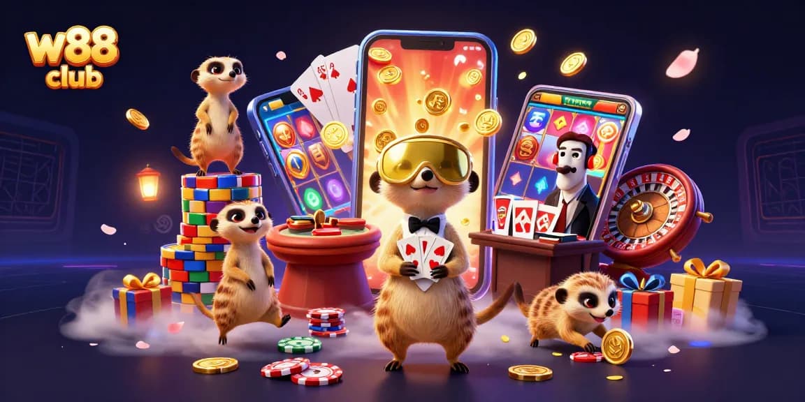 Đặt cược thú vị tại w88 club với trò chơi đa dạng và giao diện đẹp mắt.
