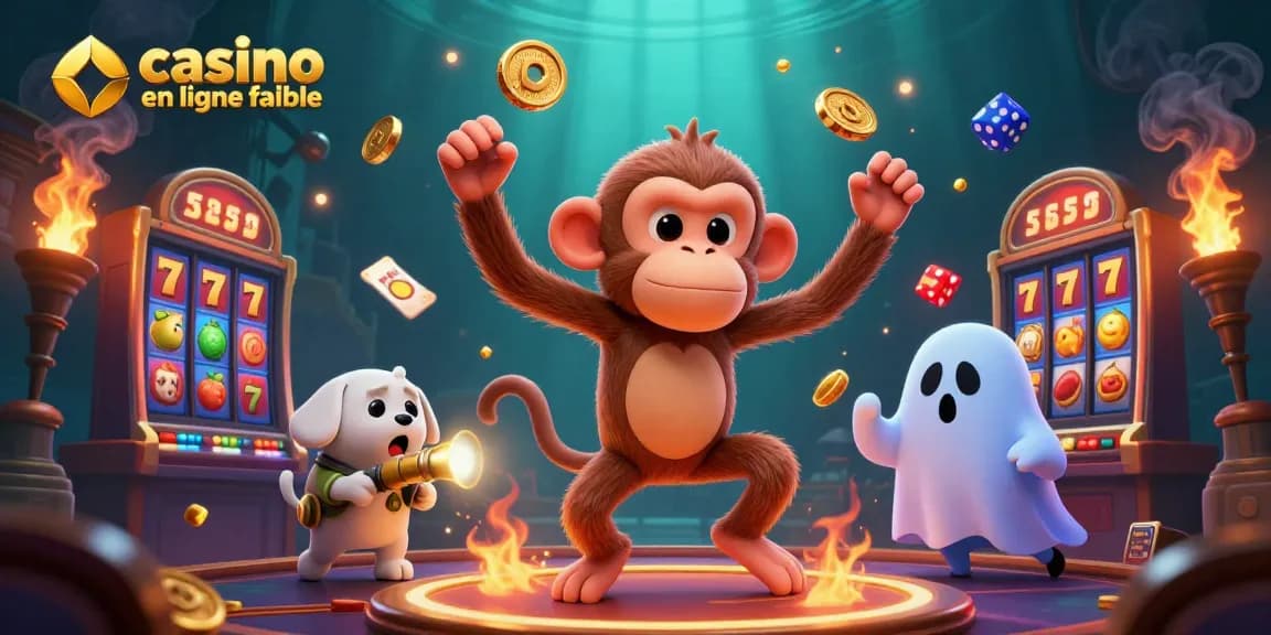 Découvrez le meilleur casino en ligne fiable avec des personnages captivants jouant à des machines à sous.