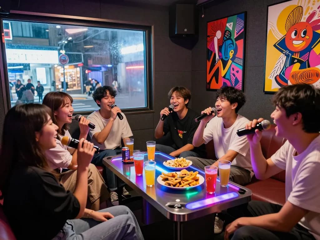 현대적인 인테리어와 생동감 넘치는 분위기가 있는 부평 노래방에서 친구들과 함께 활기찬 저녁을 즐겨보세요: https://www.3no.org/bupyeong.