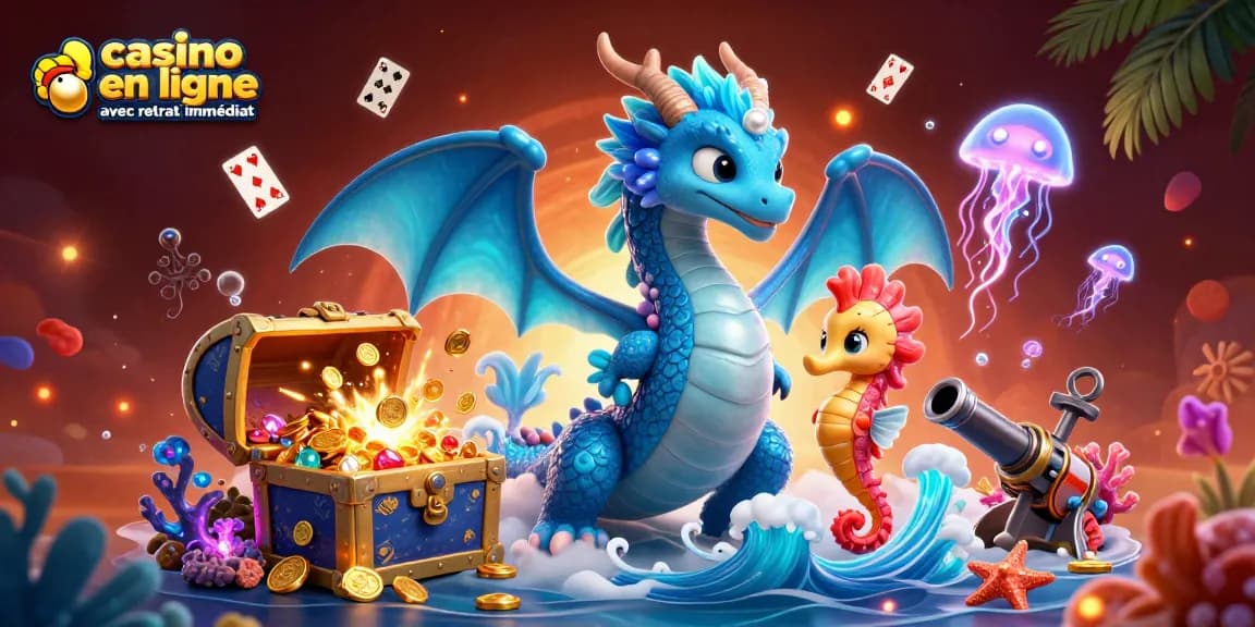 Casino en ligne avec retrait immédiat : Recevez vos gains rapidement avec cette illustration captivante.