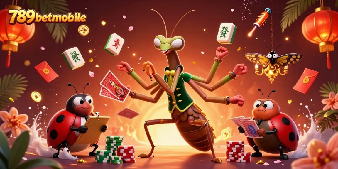 Engage with thrilling games at 789betmobile featuring vibrant animated characters and casino elements.