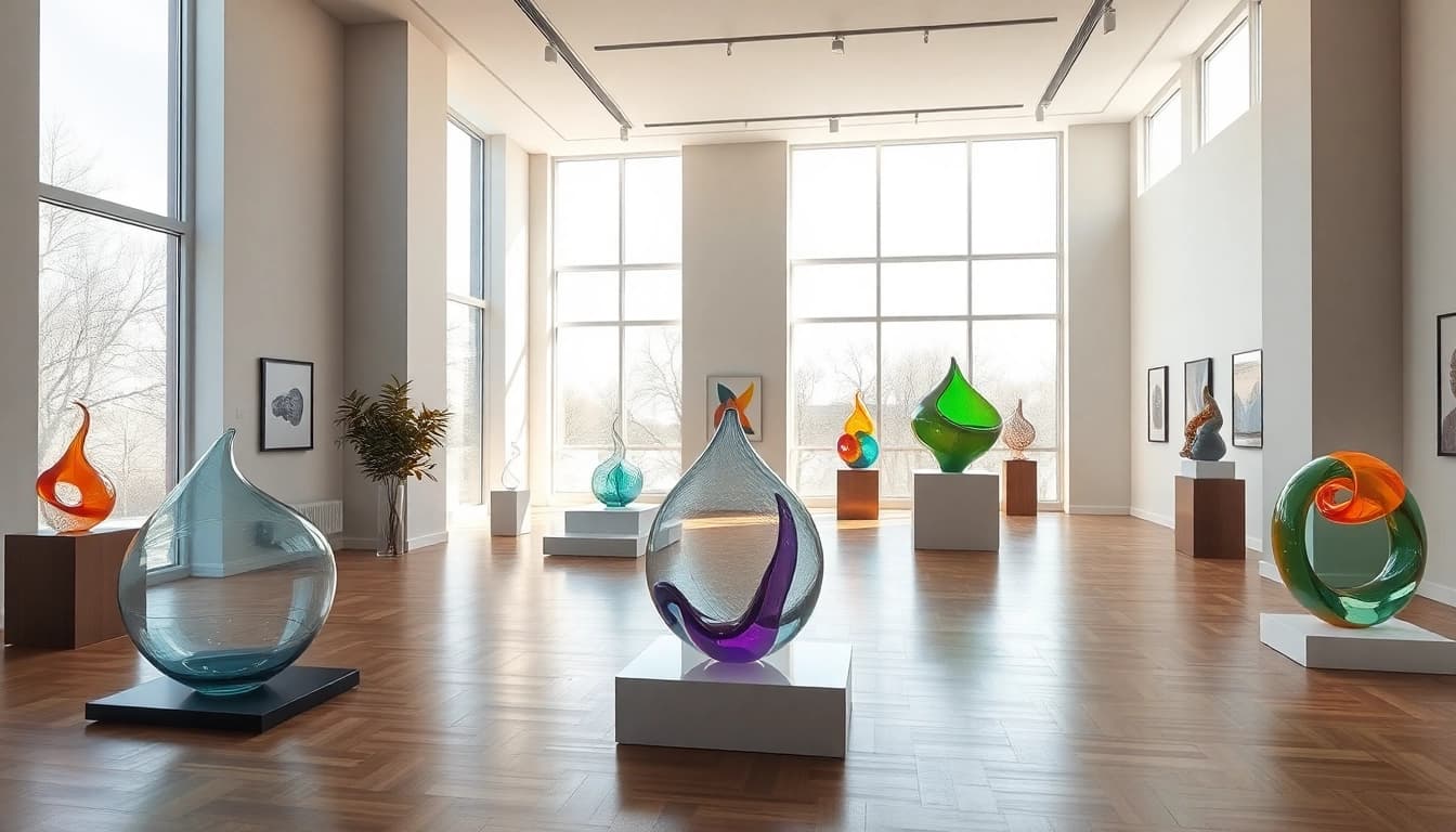 Visitez kostaboda-artgallery.fr pour découvrir la beauté des sculptures en verre dans une galerie moderne.