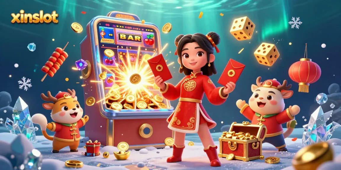 Experience vibrant gameplay with xinslot featuring rich symbols and festive elements.