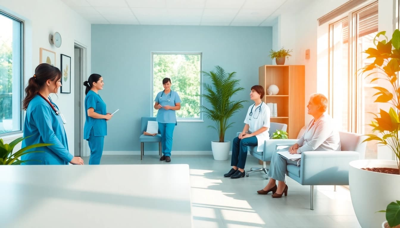 Assisting patients at cliniquedusoufflelepontet.fr in a welcoming healthcare environment.