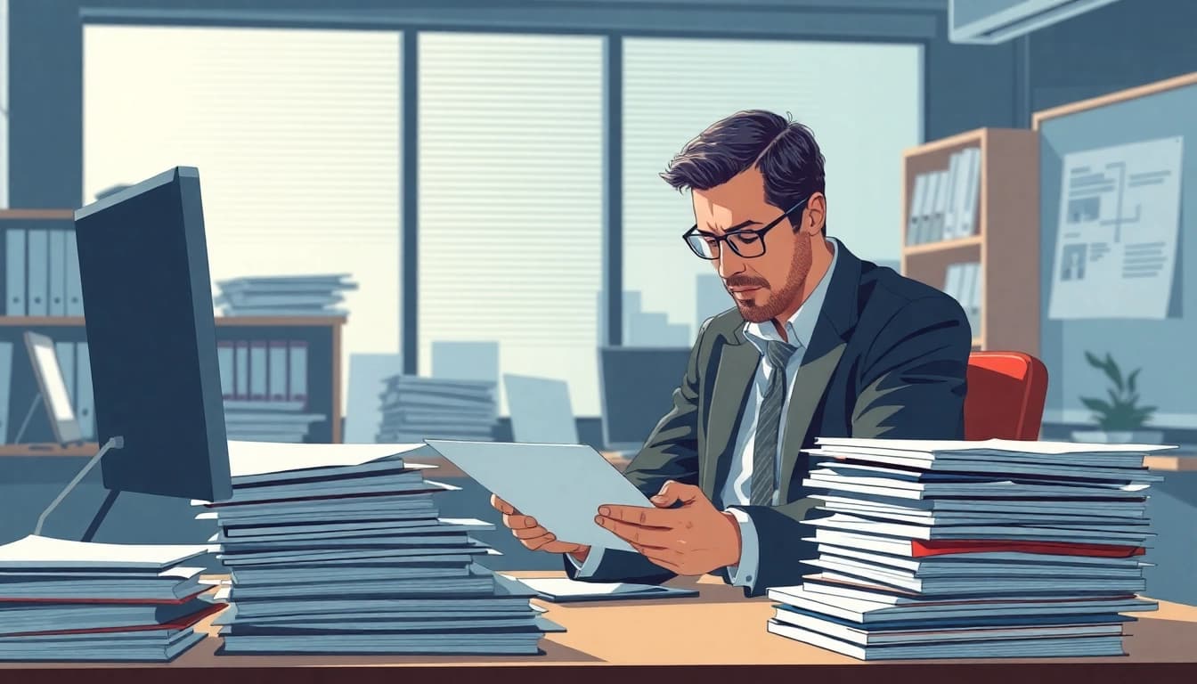 Traducteurs assermentés examinant des documents juridiques avec attention et précision.