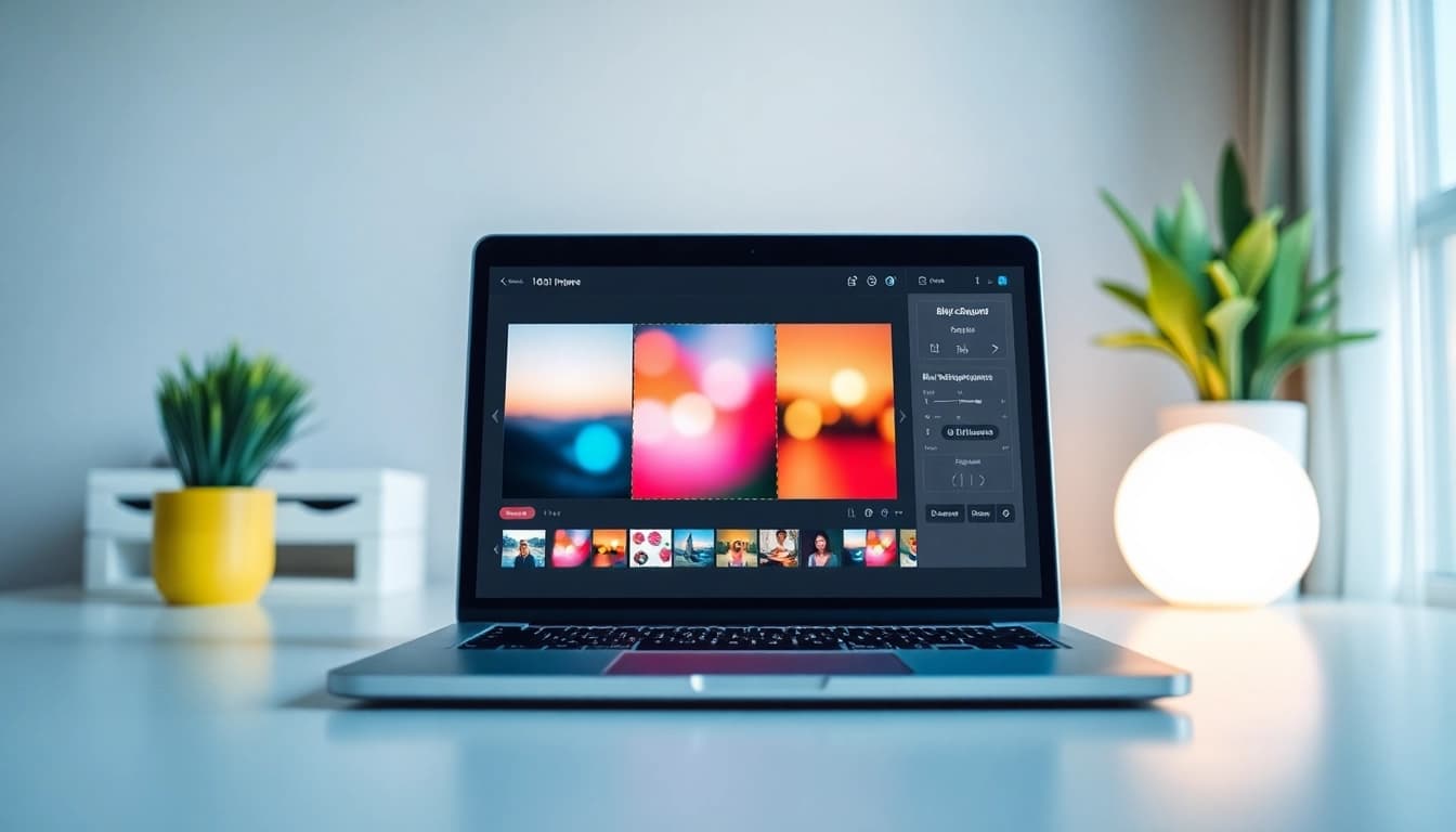 Make image square using an online tool for vibrant, creative editing.