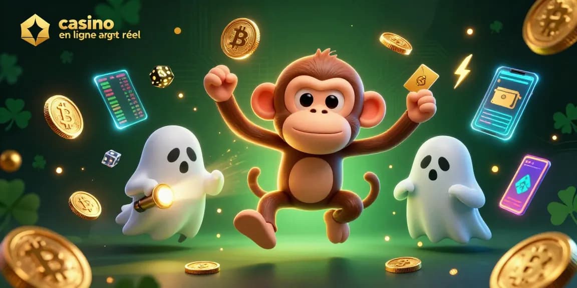 Découvrez les aventures d'un casino en ligne argent réel avec un singe poltergeist drôle et un chiot chasseur de fantômes