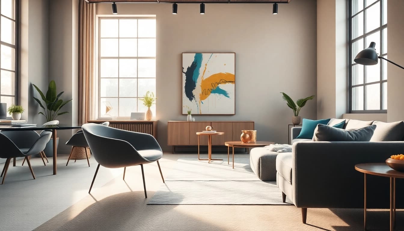 Créer une ambiance inspirante sur fredericjulien-design.fr avec un design intérieur élégant.