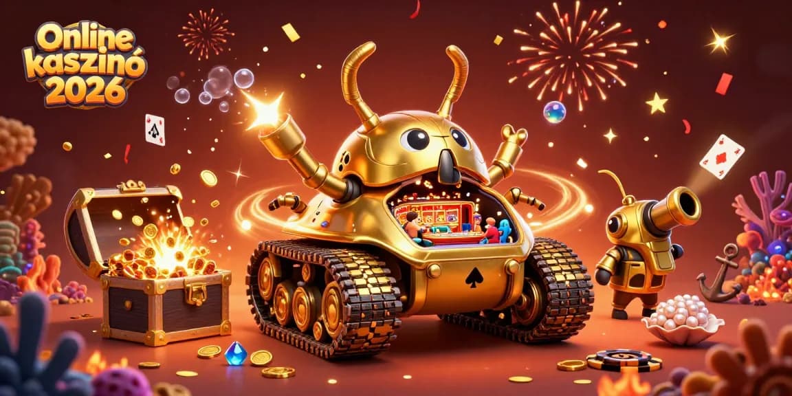 Online kaszinó 2026 izgalmas nyerőgépekkel és élő játékokkal szórakoztatja a játékosokat.