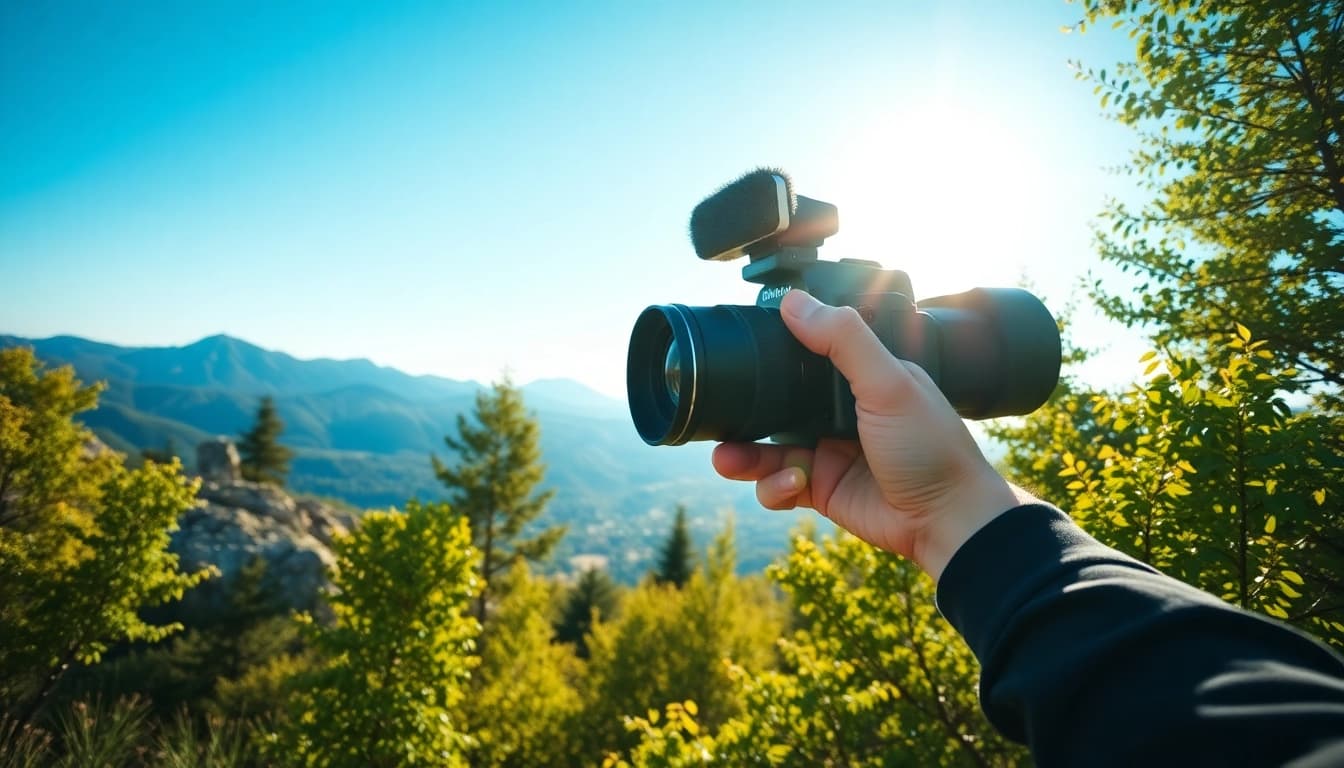 Showcase the Insta360 Philippines camera in action capturing vibrant outdoor adventures.