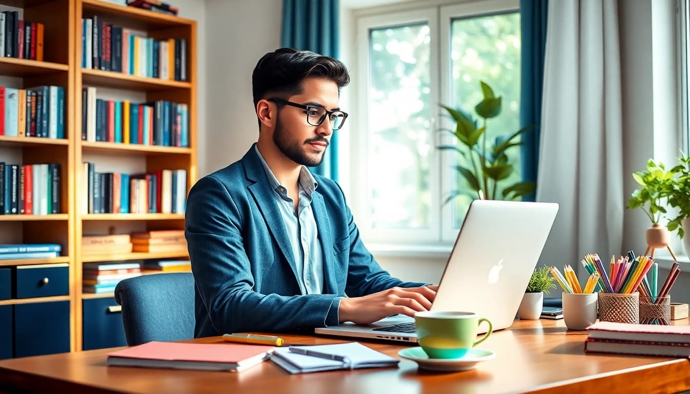 Maak offerte als freelancer via https://allesoverfreelancen.nl/ met inspirerende kantooromgeving.