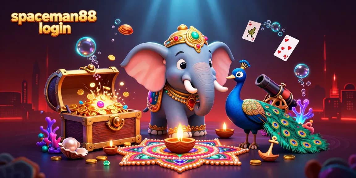 Boost your winnings with fantastic games at spaceman88 login, featuring vibrant 3D illustrations.