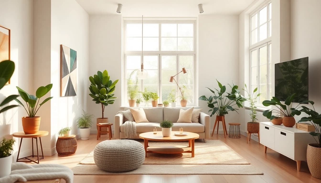 Showcase tips for home living inspired by https://nugevonden.nl, featuring a stylish interior with natural lighting.