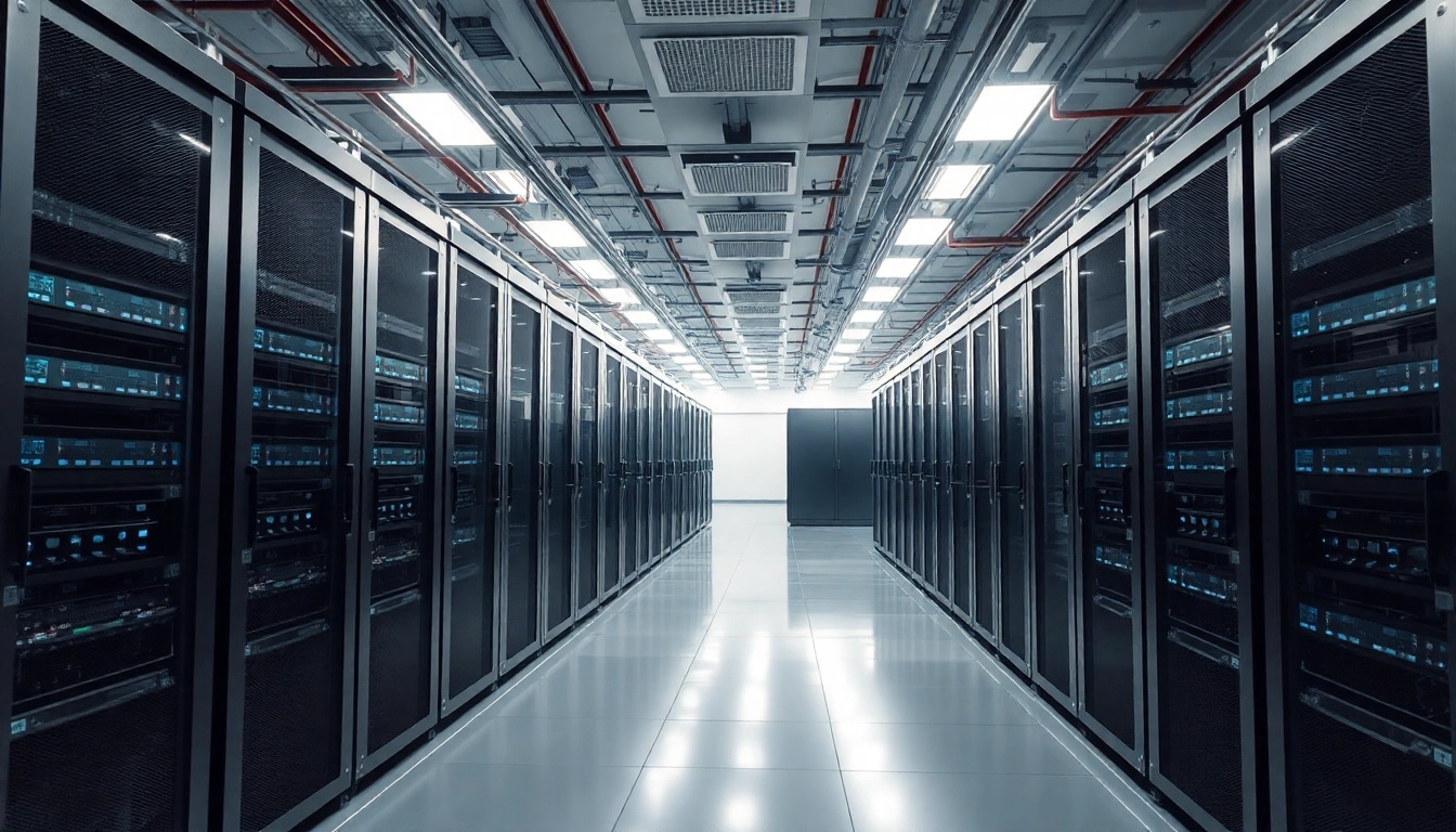 Monitor server infrastructure at https://aminserve.com showcasing modern data center solutions.