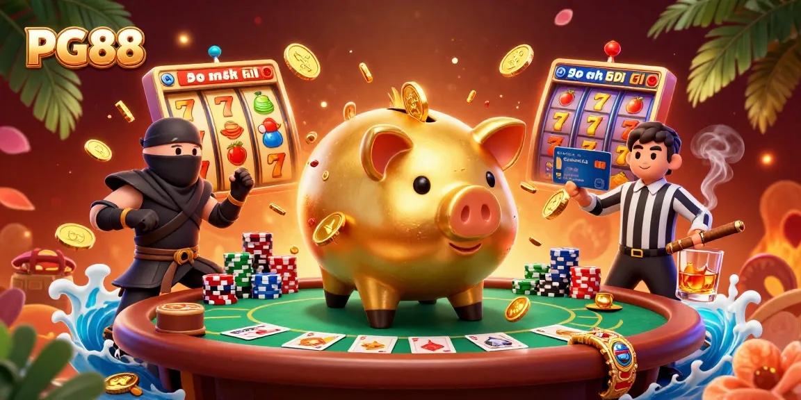 Play thrilling games at PG88 with vibrant characters and exciting casino elements.