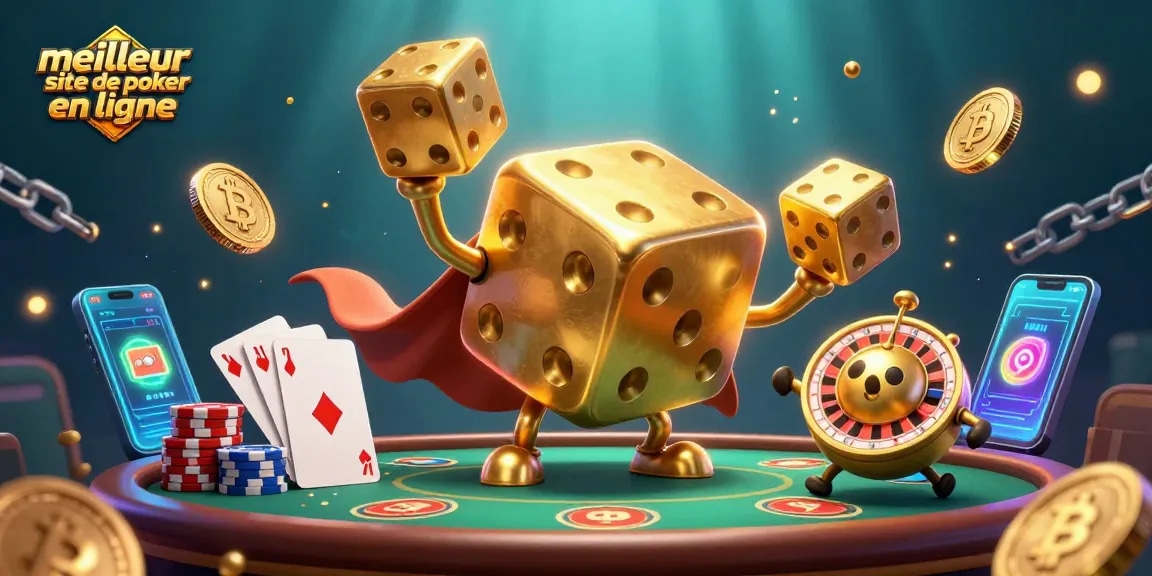 Jouez sur le meilleur site de poker en ligne avec des personnages ludiques et des éléments de jeu dynamiques.