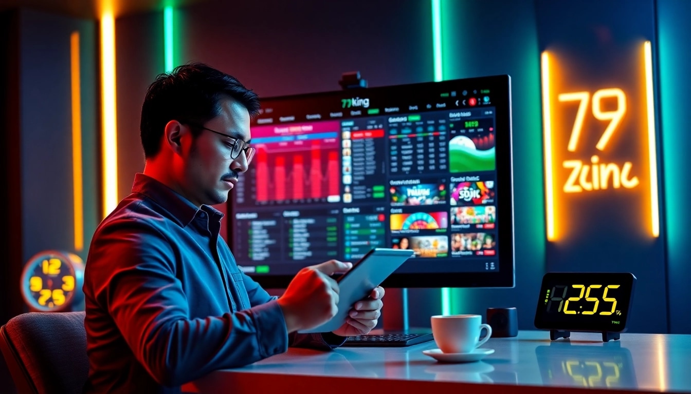 79king betting analytics on a modern dashboard, trustworthy online gambling experience