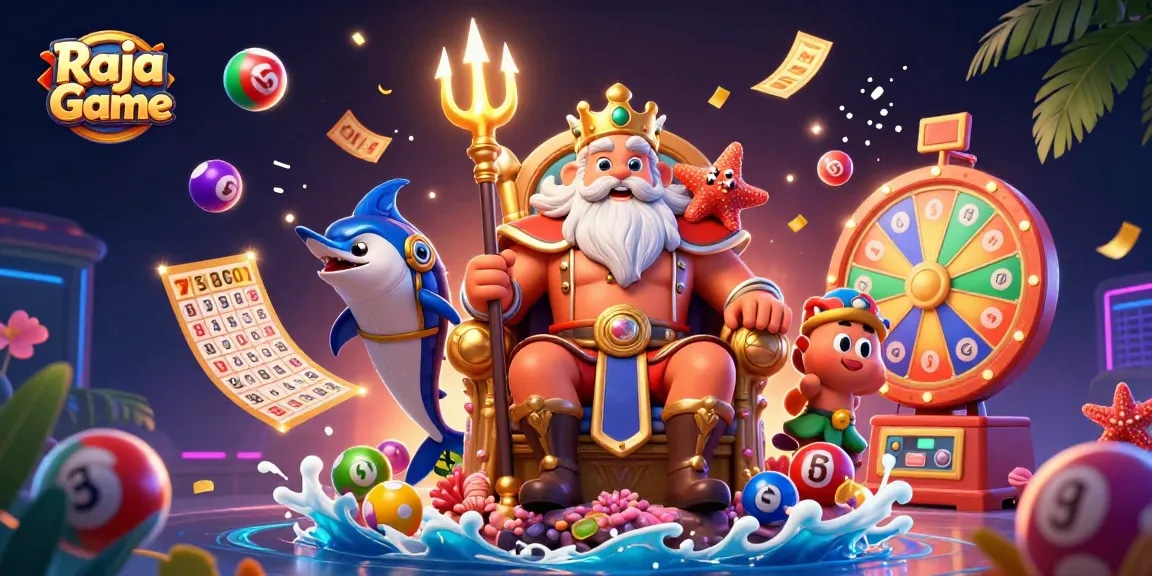 Join the excitement on Raja Game with colorful lottery elements, vibrant prizes, and thrilling gameplay.