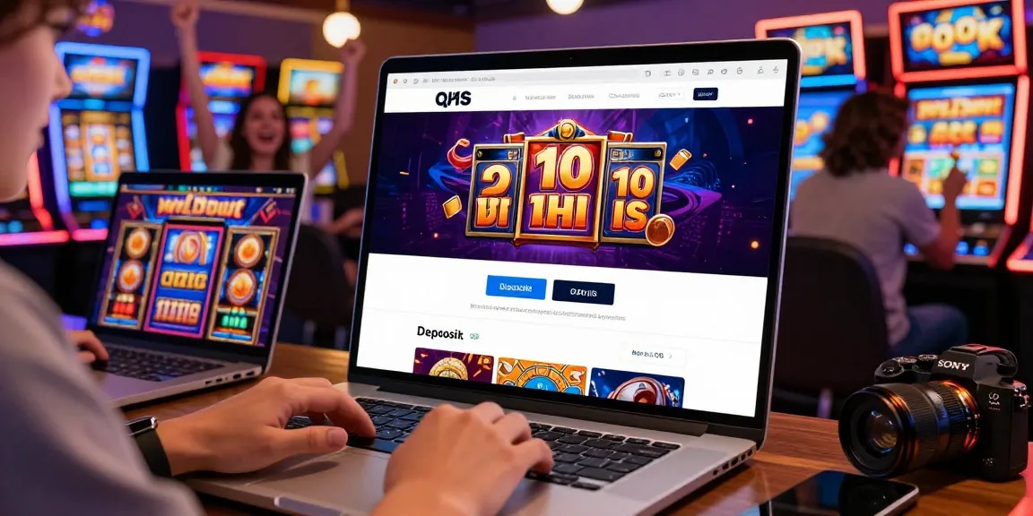 Engaging online casino layout highlighting slot deposit 1k options with vibrant games and user interactions.