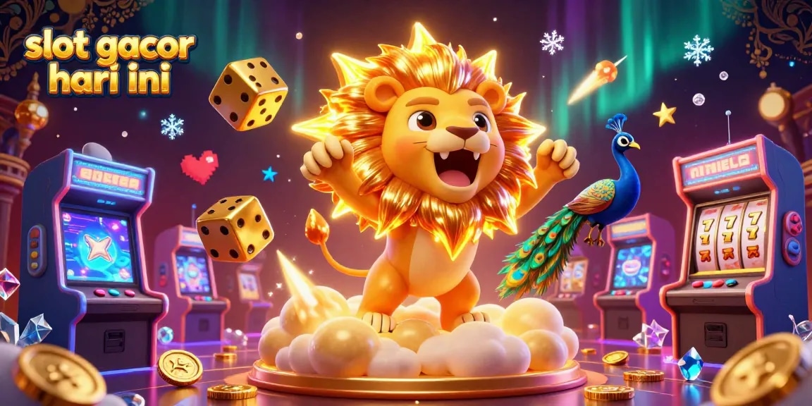 Experience the thrill of the slot gacor hari ini with playful elements and vibrant casino action.