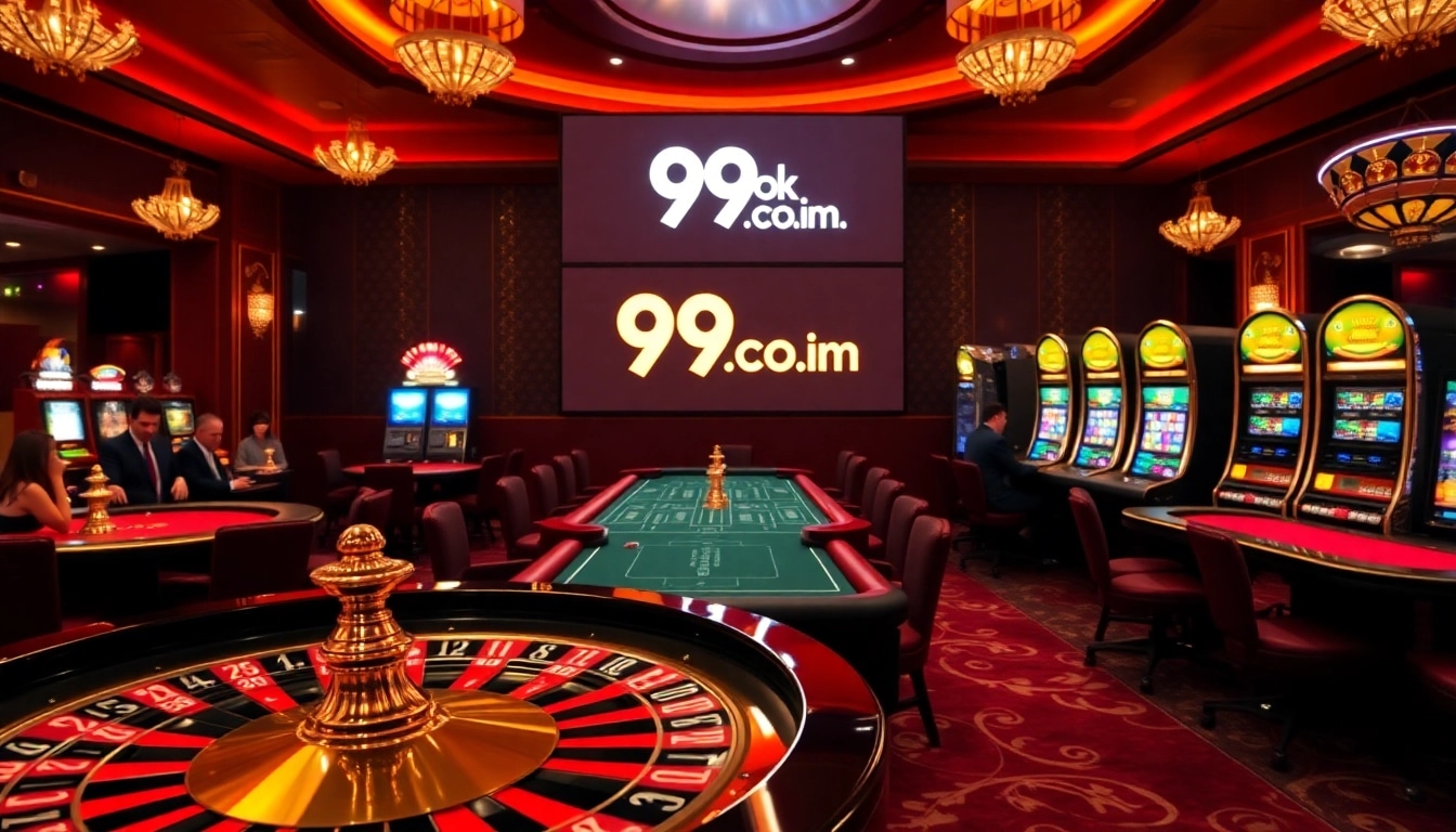 Experience the thrill of winning at 99ok.co.im with an immersive casino atmosphere.