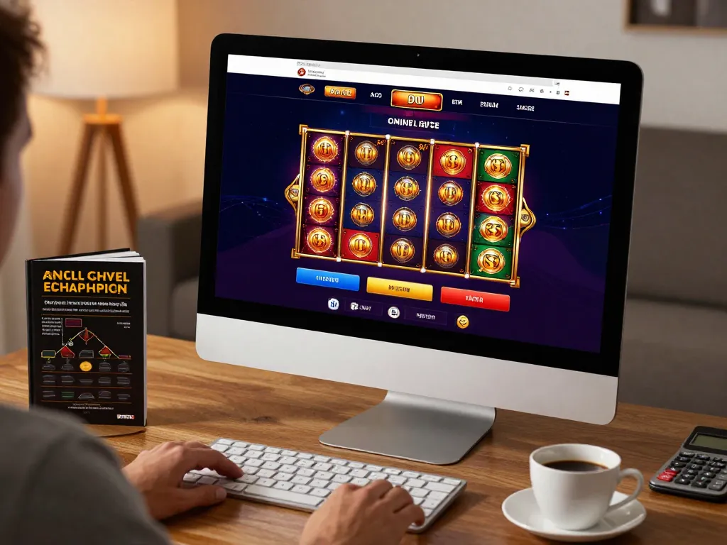 Experience TG777 online casino excitement with a vibrant game interface and strategic planning tools at home.
