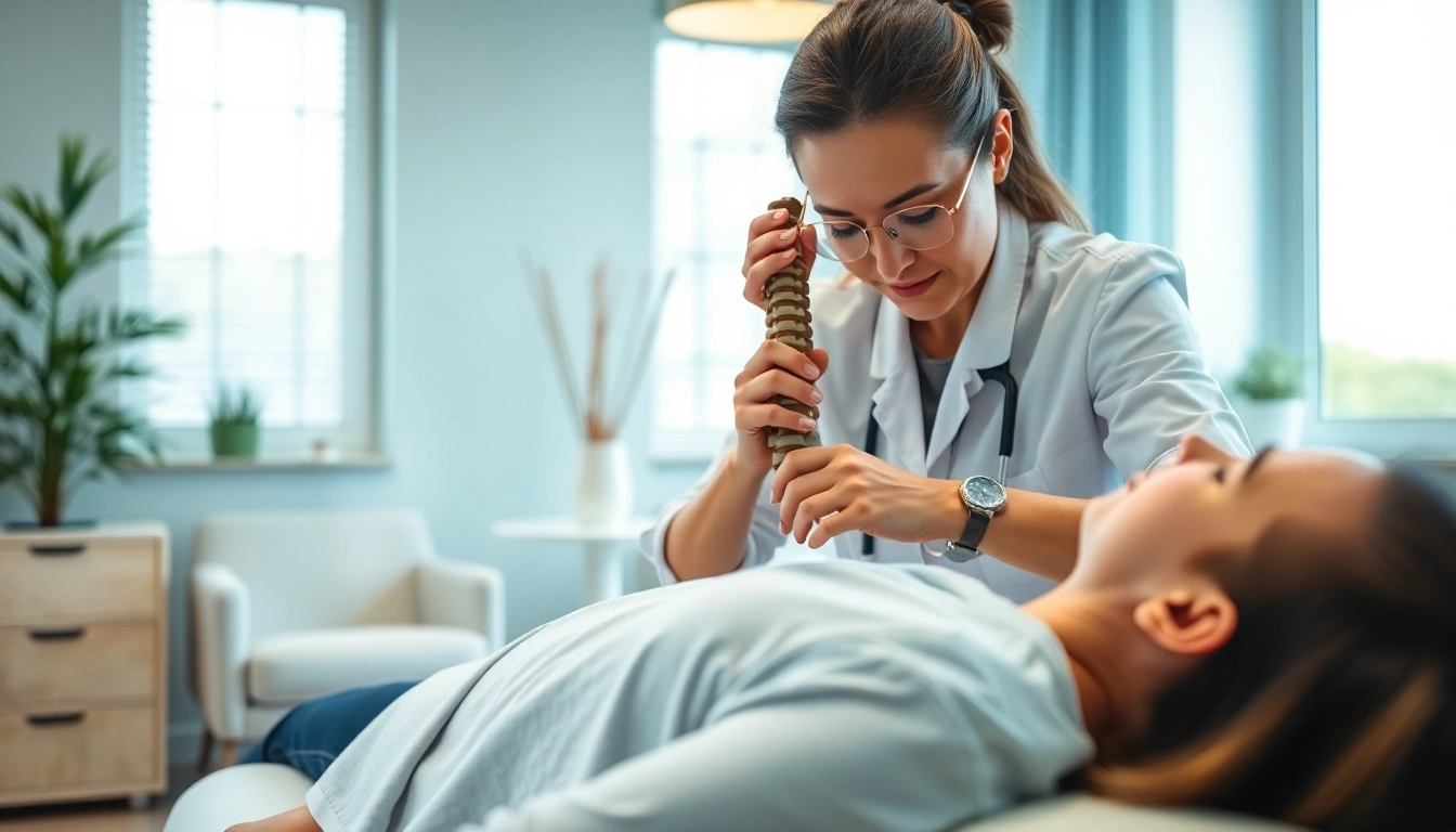 Erfahrene Behandlung in Chiropraktik Stuttgart mit Fokus auf Wirbelsäulenjustierung und Patientenzufriedenheit.