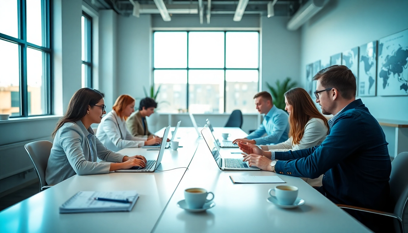 Enhance your project visibility with https://uu88.how/ - creative team collaborating in a modern office environment