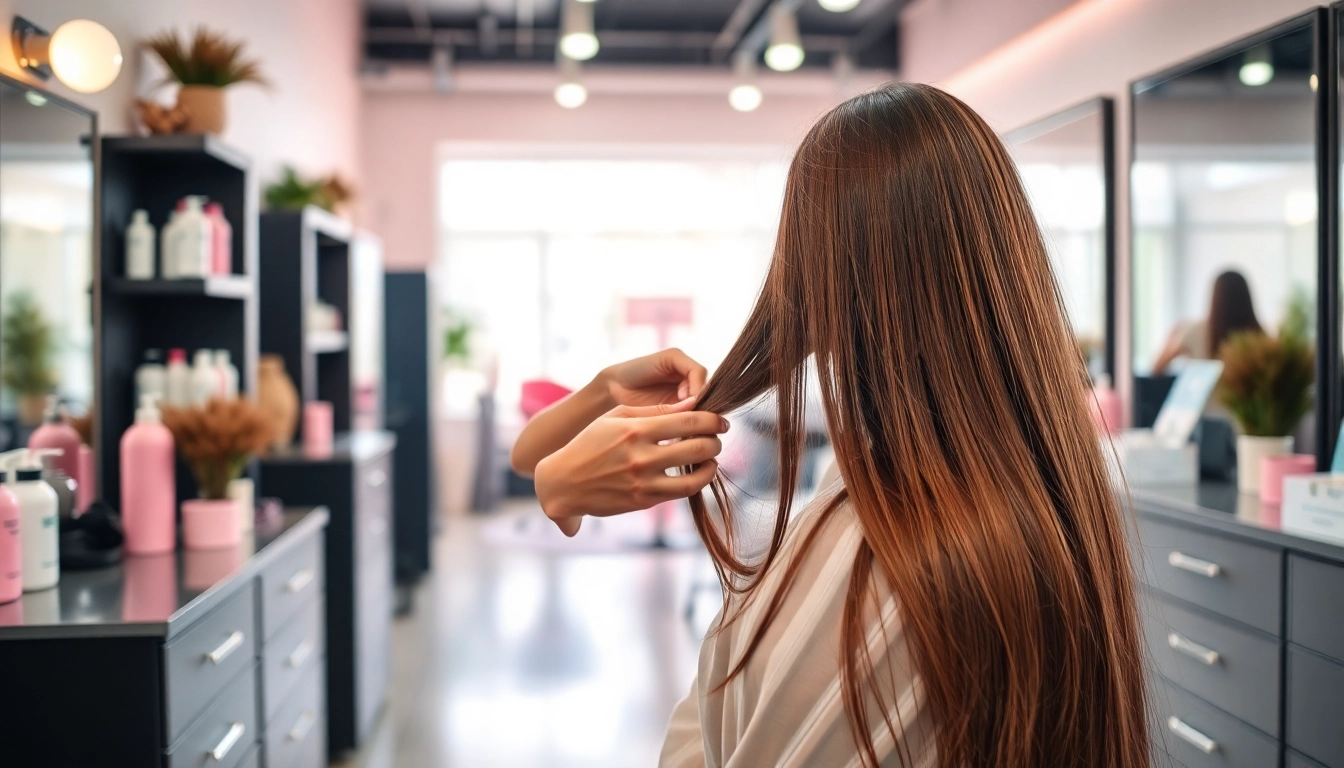 Coiffeur Femme Casablanca offrant des services de coiffure dans un salon moderne.