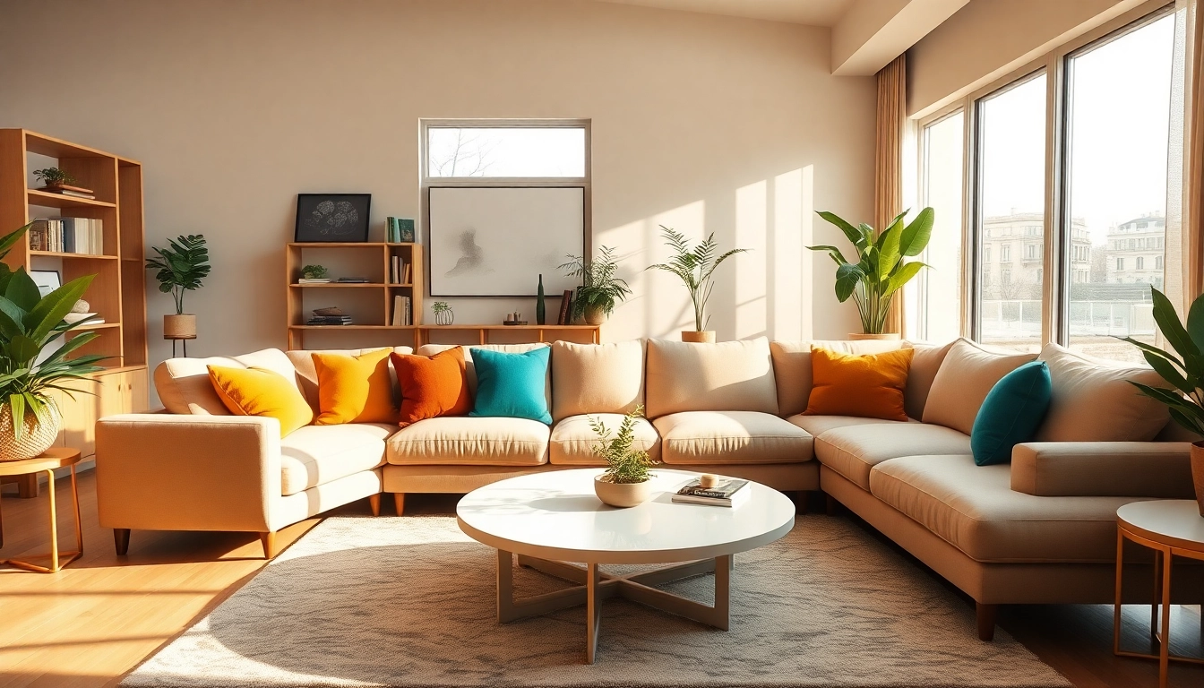 Experience comfort and style at https://corner-sofas.co.uk with a modern corner sofa in a cozy living room setting.
