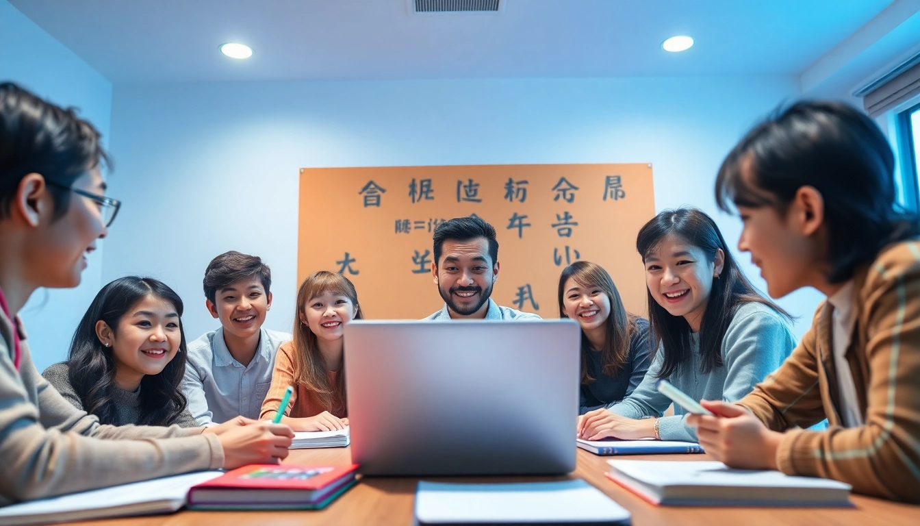 多様な学生が参加するQQEnglishキャンペーンのオンライン学習環境。仮想教室での学習シーン。