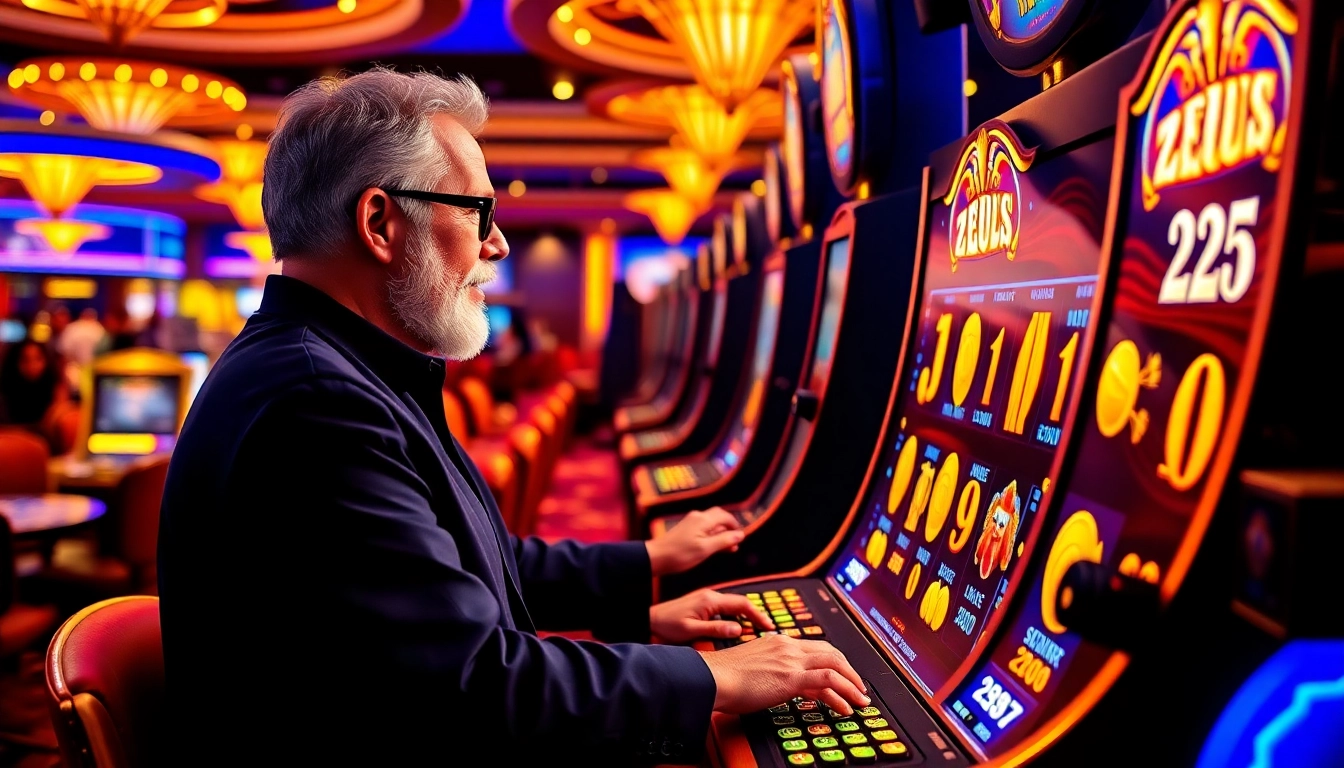 Rasakan sensasi slot gacor dengan mesin bertema Zeus yang berputar untuk jackpot.