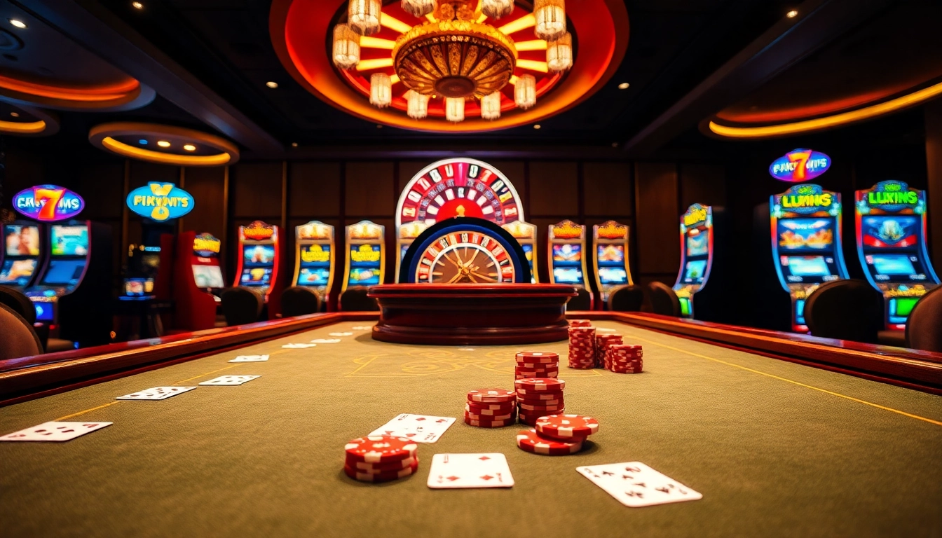 Experience the thrilling environment of RIKVIP's online casino, featuring vibrant slots and poker.
