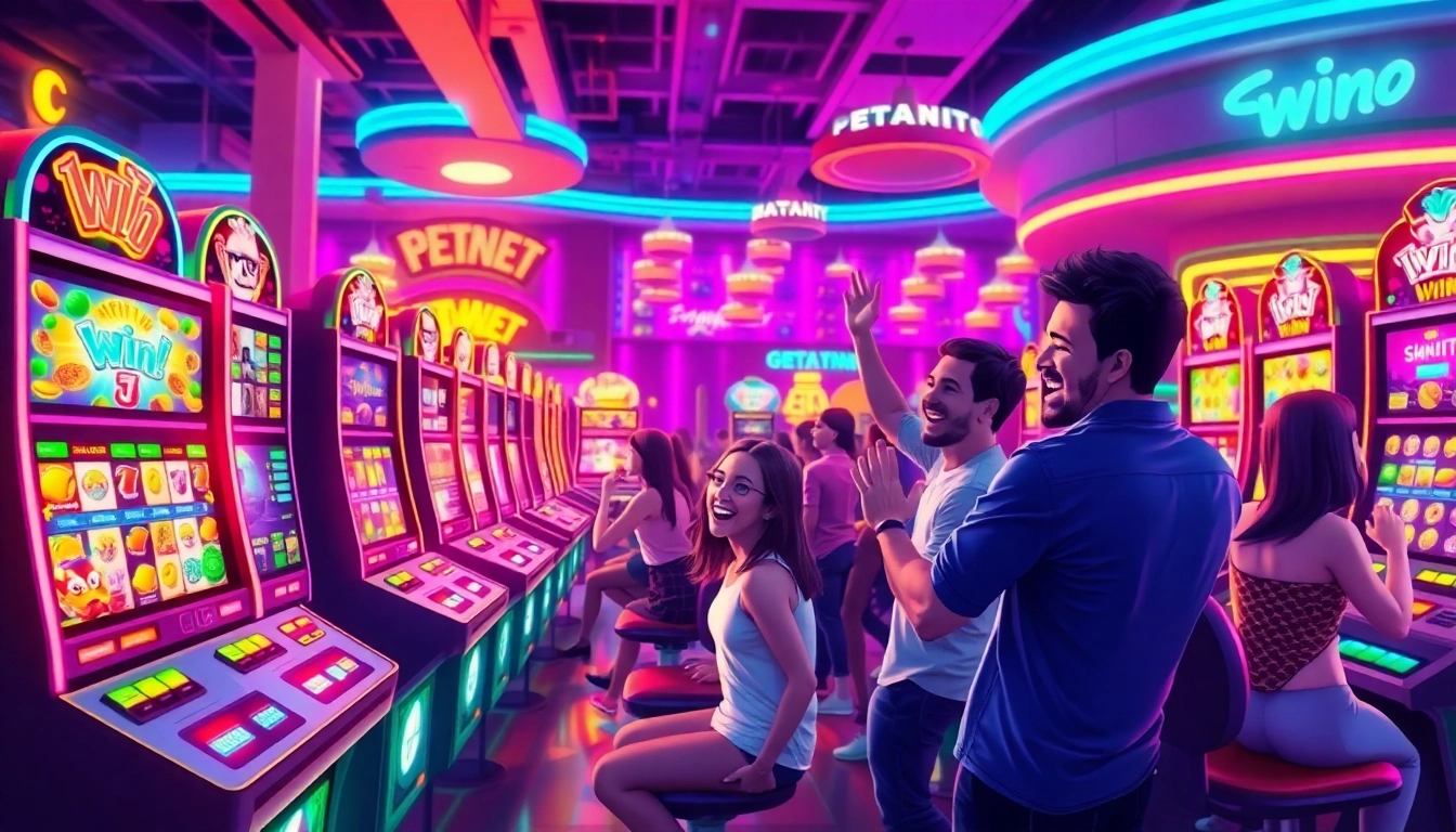 Menangkan pengalaman menarik petanitoto dengan slot mesin yang berwarna-warni dan pemain yang bersenang-senang.