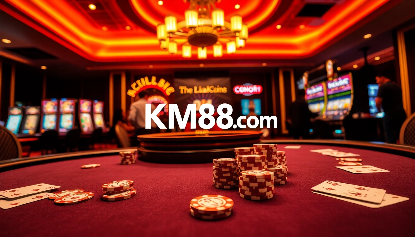 Experience the thrill of winning as players enjoy games at km88 com casino.