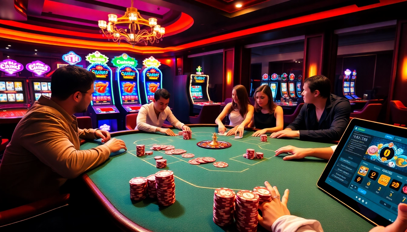 Play poker at 789f's vibrant casino table surrounded by exciting games and visuals.