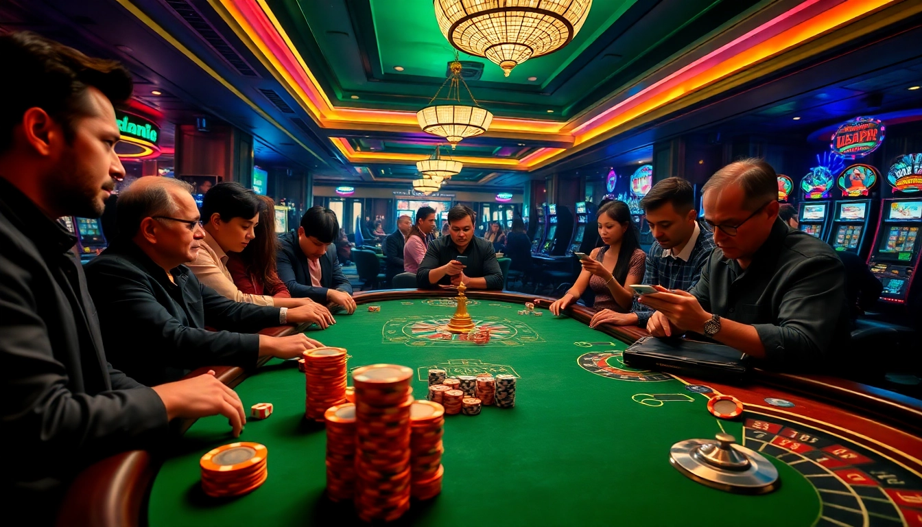 Experience thrilling moments at pg88 while playing poker in an upscale casino ambiance.
