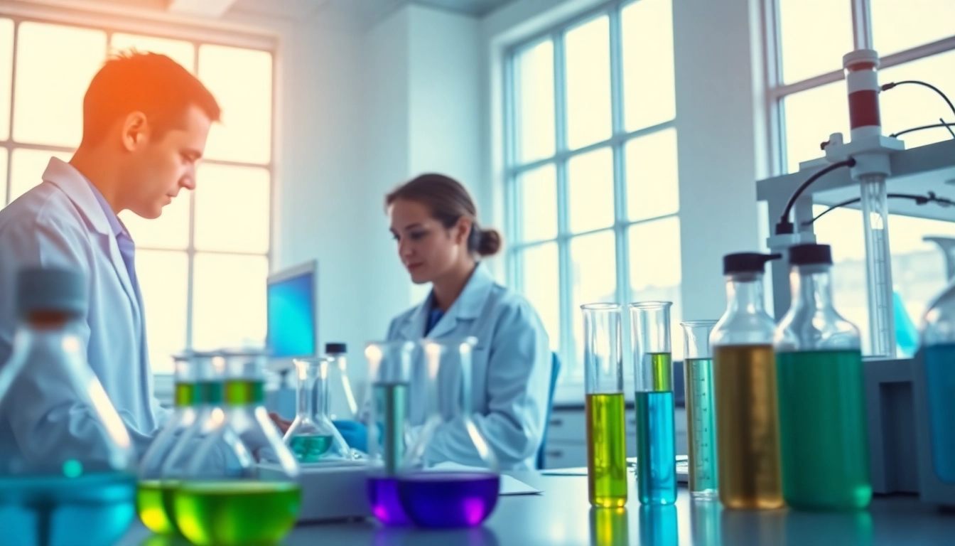 Technicians performing Classic Environmental Testing in a professional lab setting.