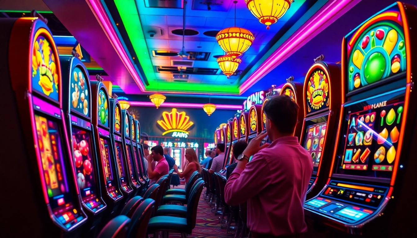 Experience the thrill as thunderous wins light up the vibrant casino scene.