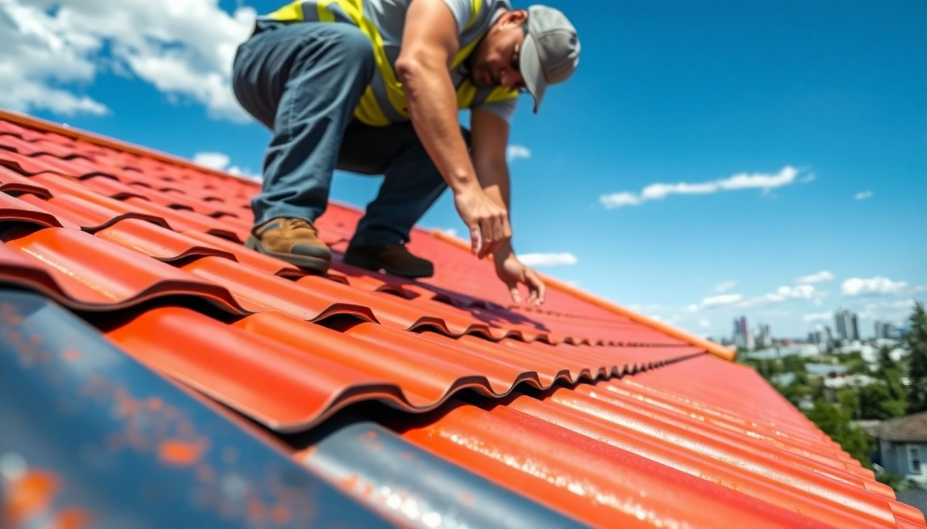 Expertly crafted metal roofing calgary installation with vibrant tiles and skilled workmanship.