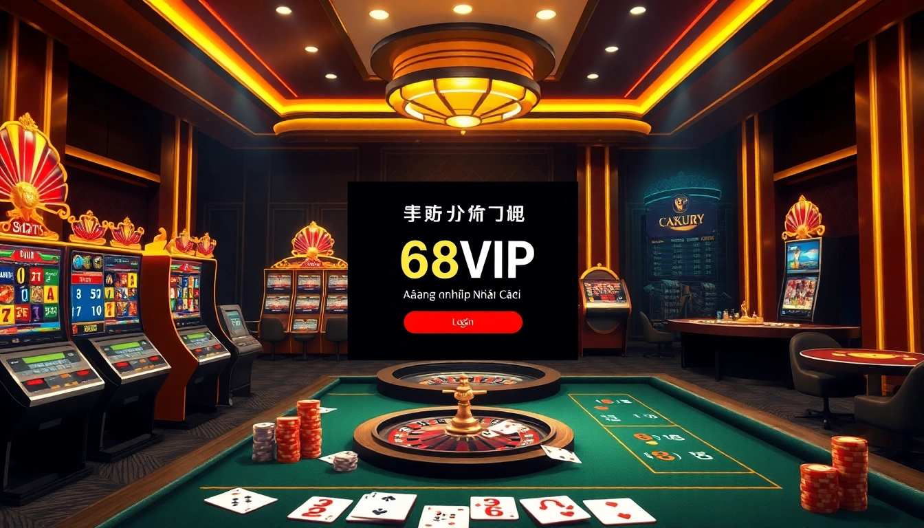 Experience seamless gaming with Đăng Nhập Nhà Cái 68VIP at a luxury online casino.