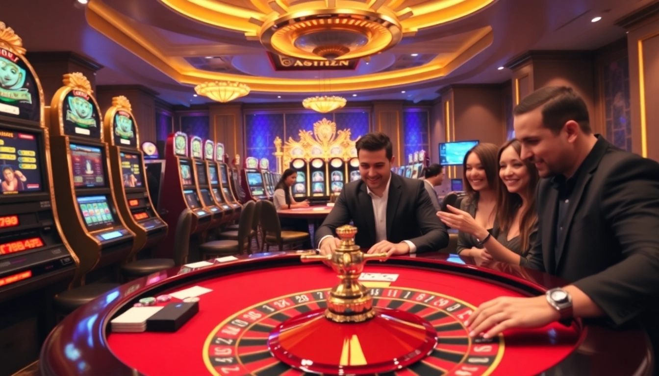 Experience the excitement of GA6789 online gambling with engaging casino tables.