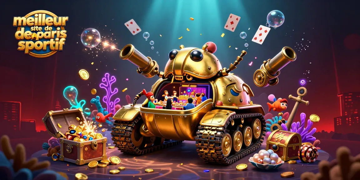 Illustration captivante du meilleur site de paris sportif avec un tank à insecte doré dévoilant un casino miniature.