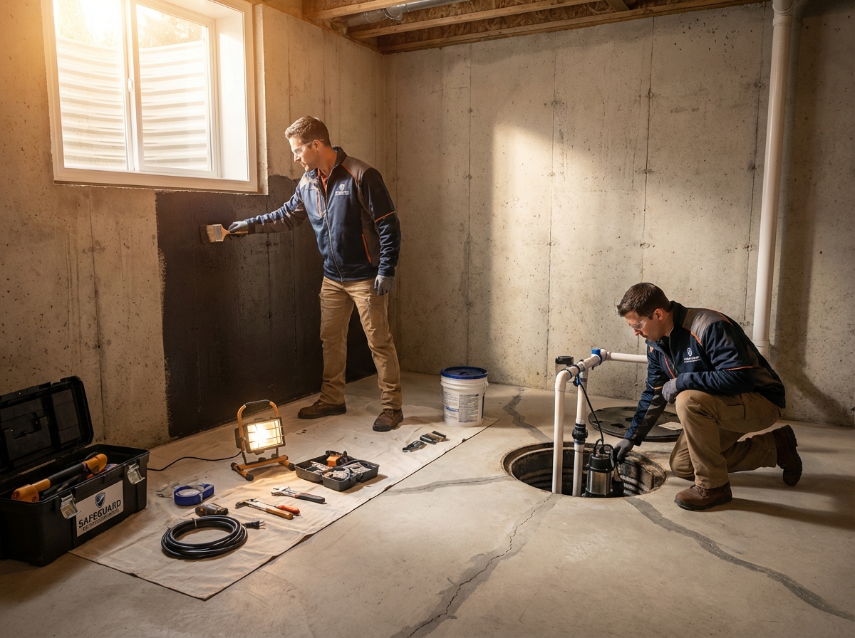 Sump Pump Installation for a Dry and Safe Basement